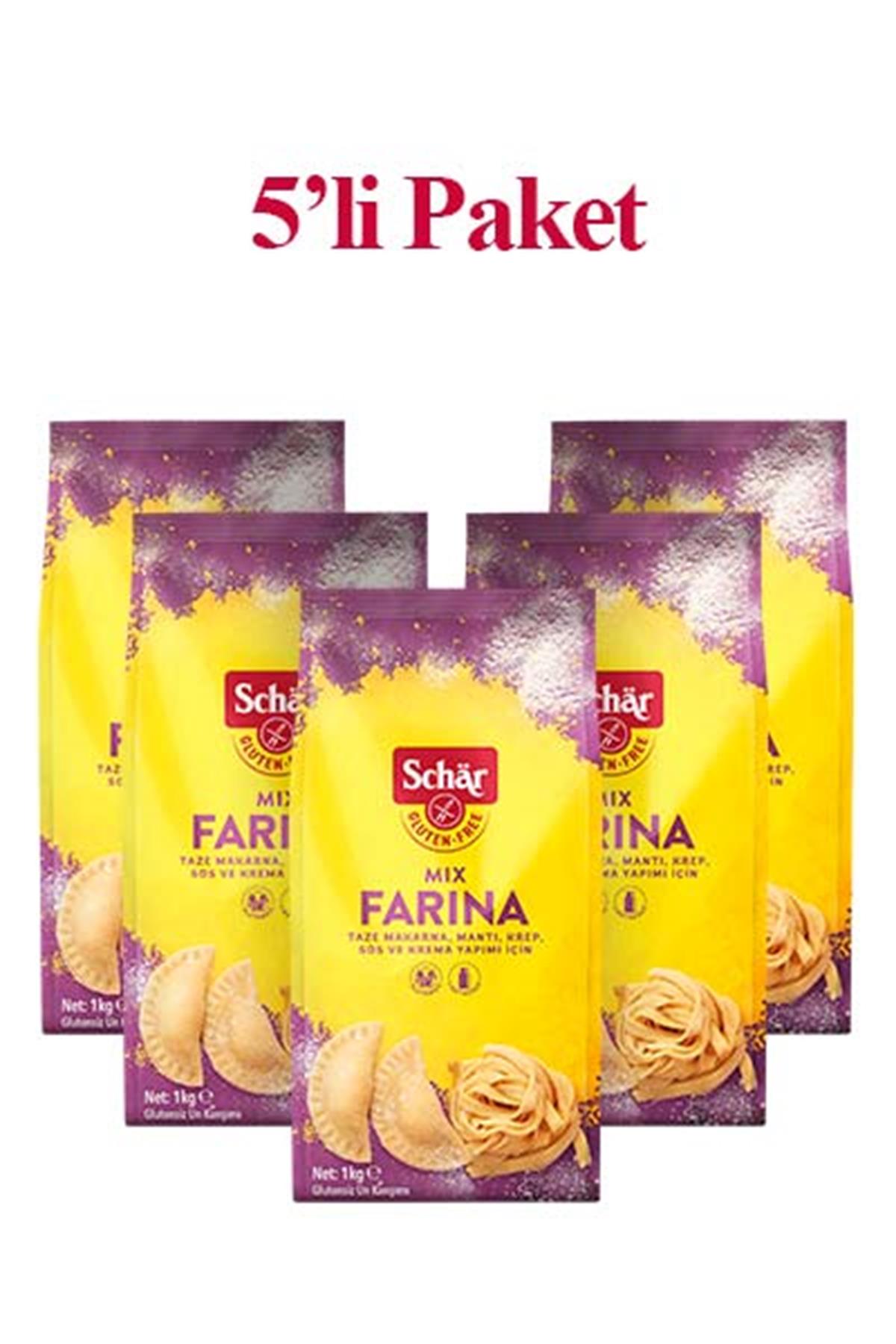 Schar Mix Farina 5'li PaketGlutensiz Ürünler