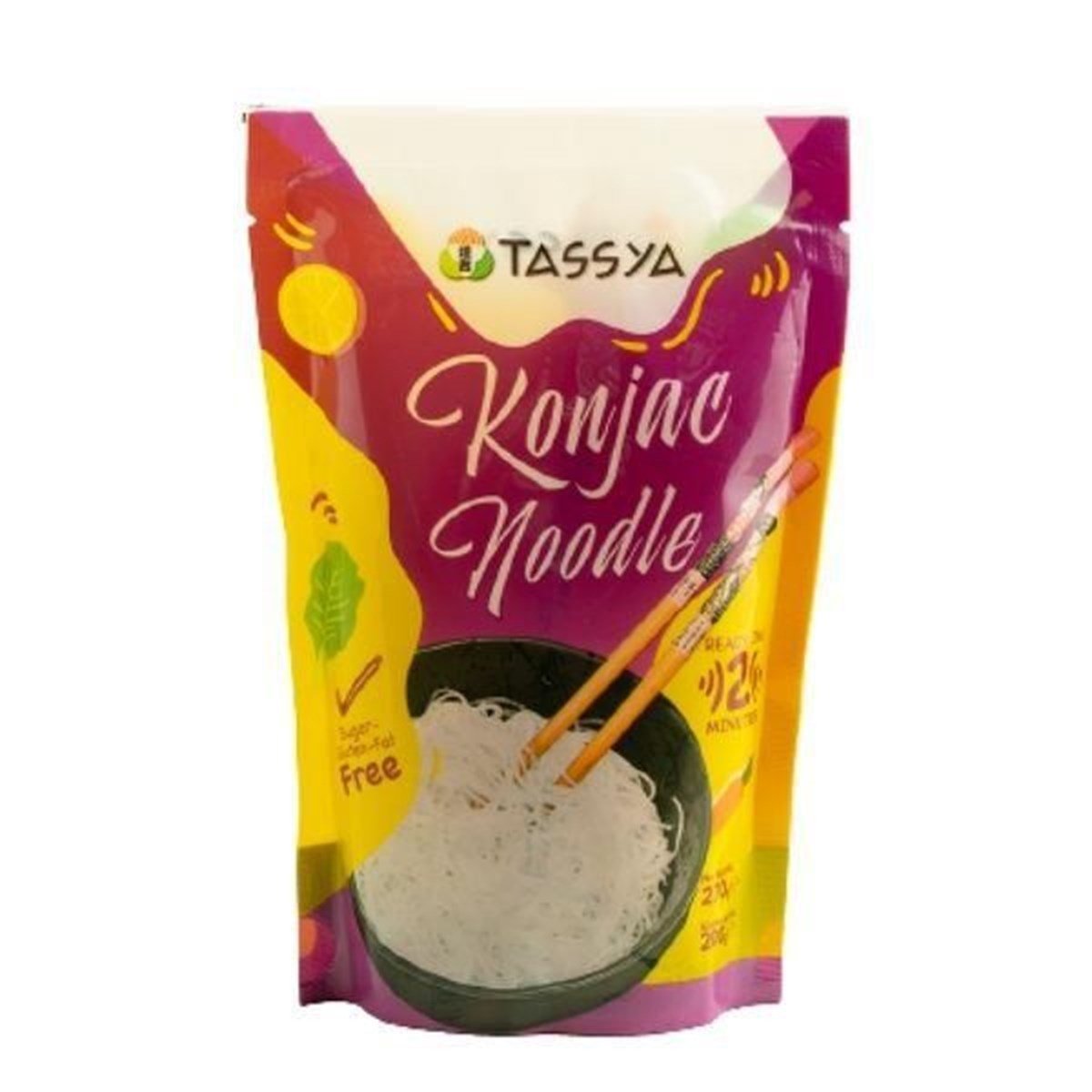 Tassya Glutensiz Shirataki Konjac Noodle 270 GrGlutensiz Ürünler