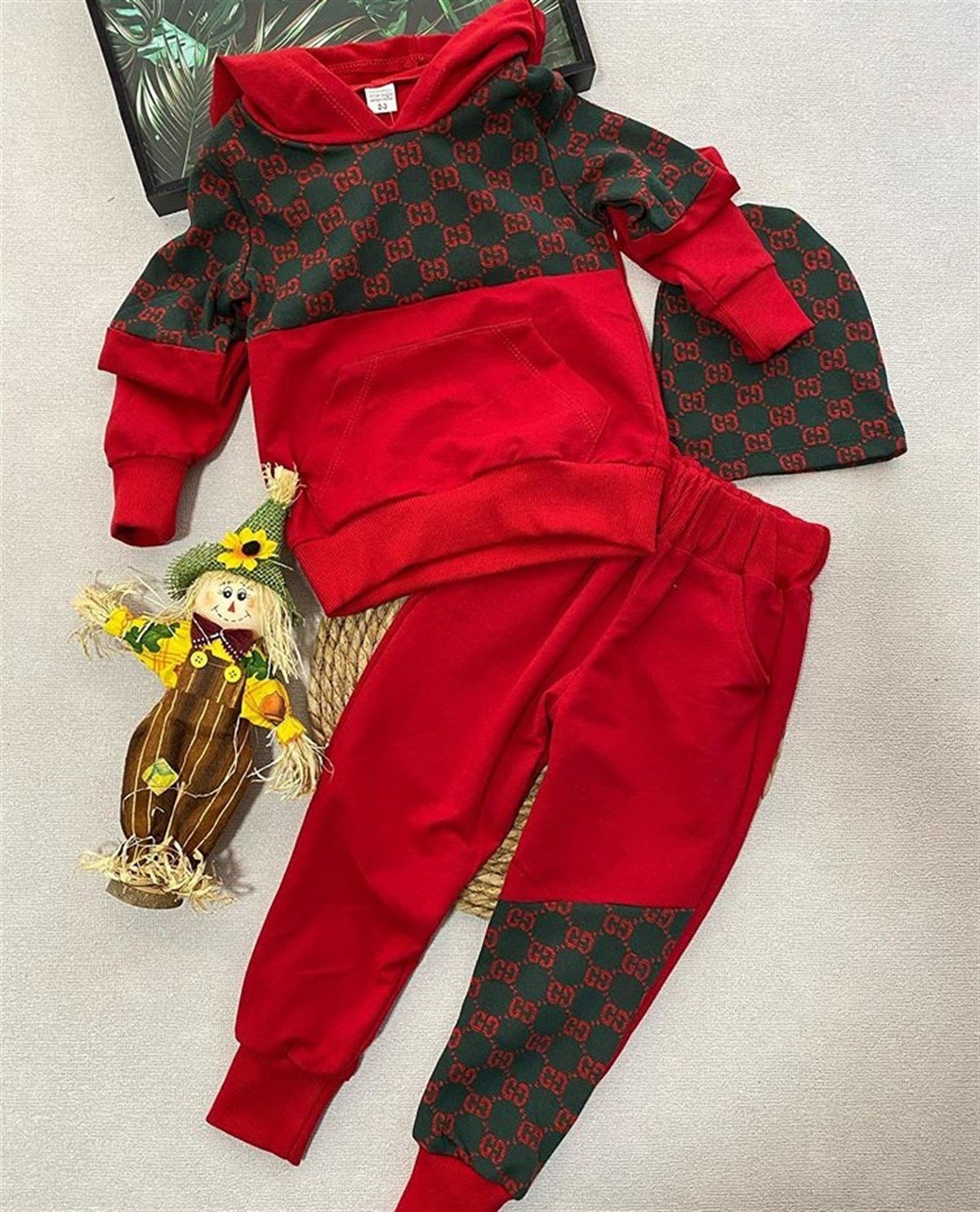 Gucci Bereli 3lü Çocuk Takım