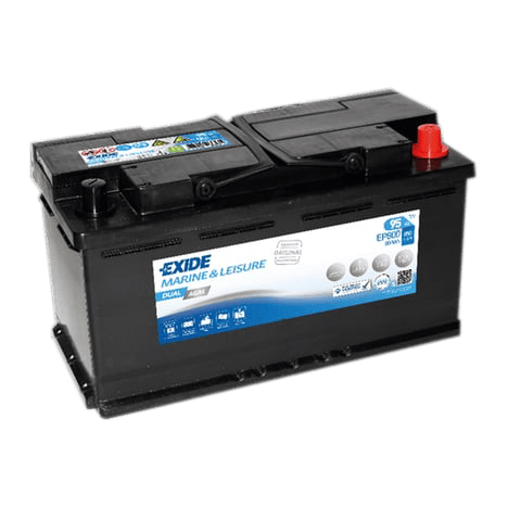 Exide Dual AGM EP800 - 12V 95 Ah Dual AGM Akü