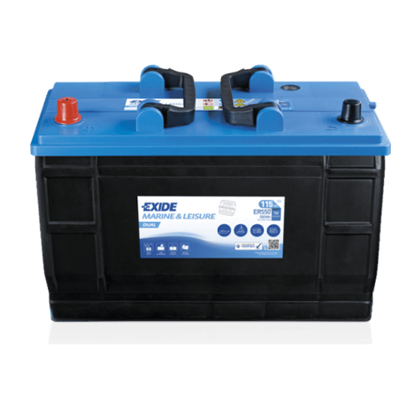 Exide Dual ER550 - 12V 115 Ah Dual  Akü