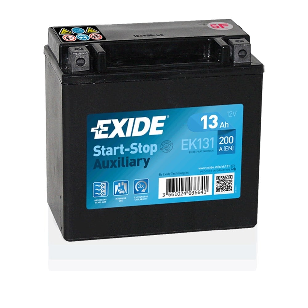 Exide Start-Stop Auxiliary EK131 - 12V 13 Ah Akü
