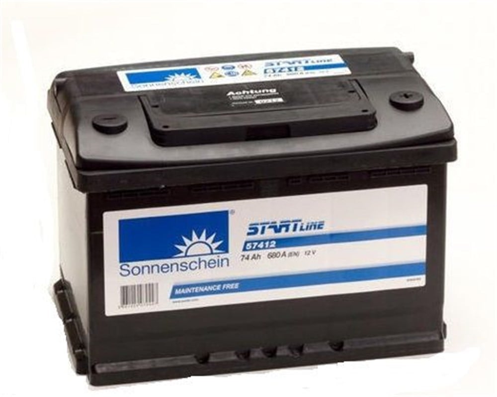 Sonnenschein 57412 - 12V 74 Ah Akü
