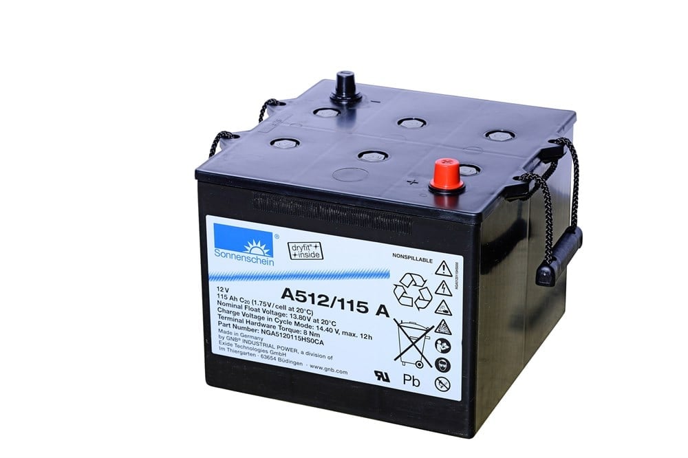 Sonnenschein A512/115A - 12V 115 Ah Akü