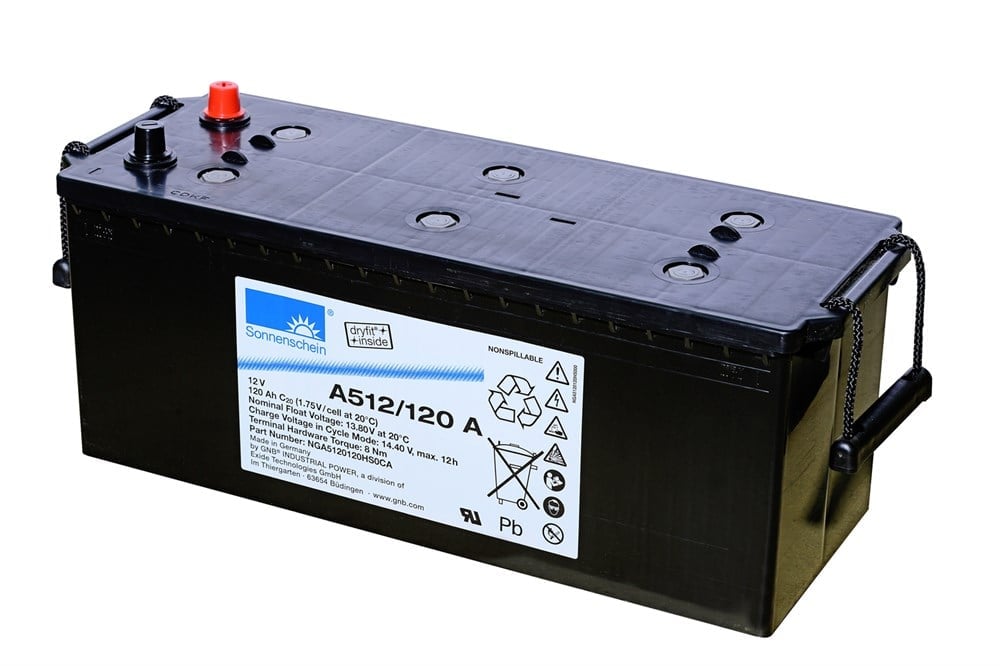 Sonnenschein A512/120A - 12V 120 Ah Akü