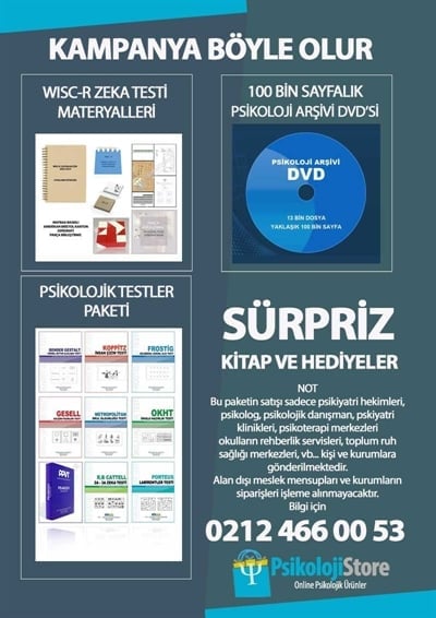 Psikolojik Ölçekler Karma Paket