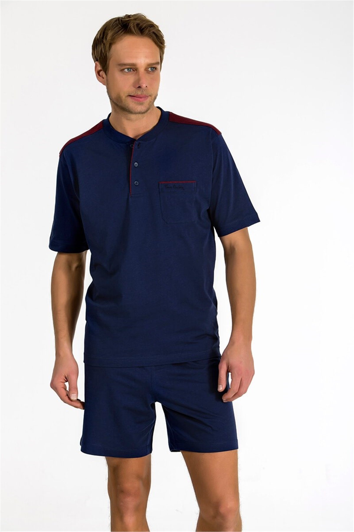 Erkek 3'lü Pijama Takımı Pierre Cardin 5395