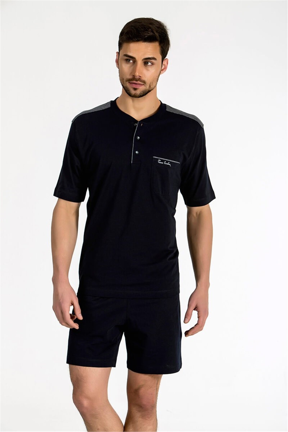 Erkek 3'lü Pijama Takımı Pierre Cardin 5395