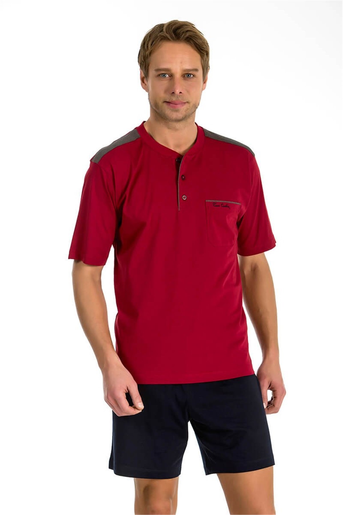 Erkek 3'lü Pijama Takımı Pierre Cardin 5395