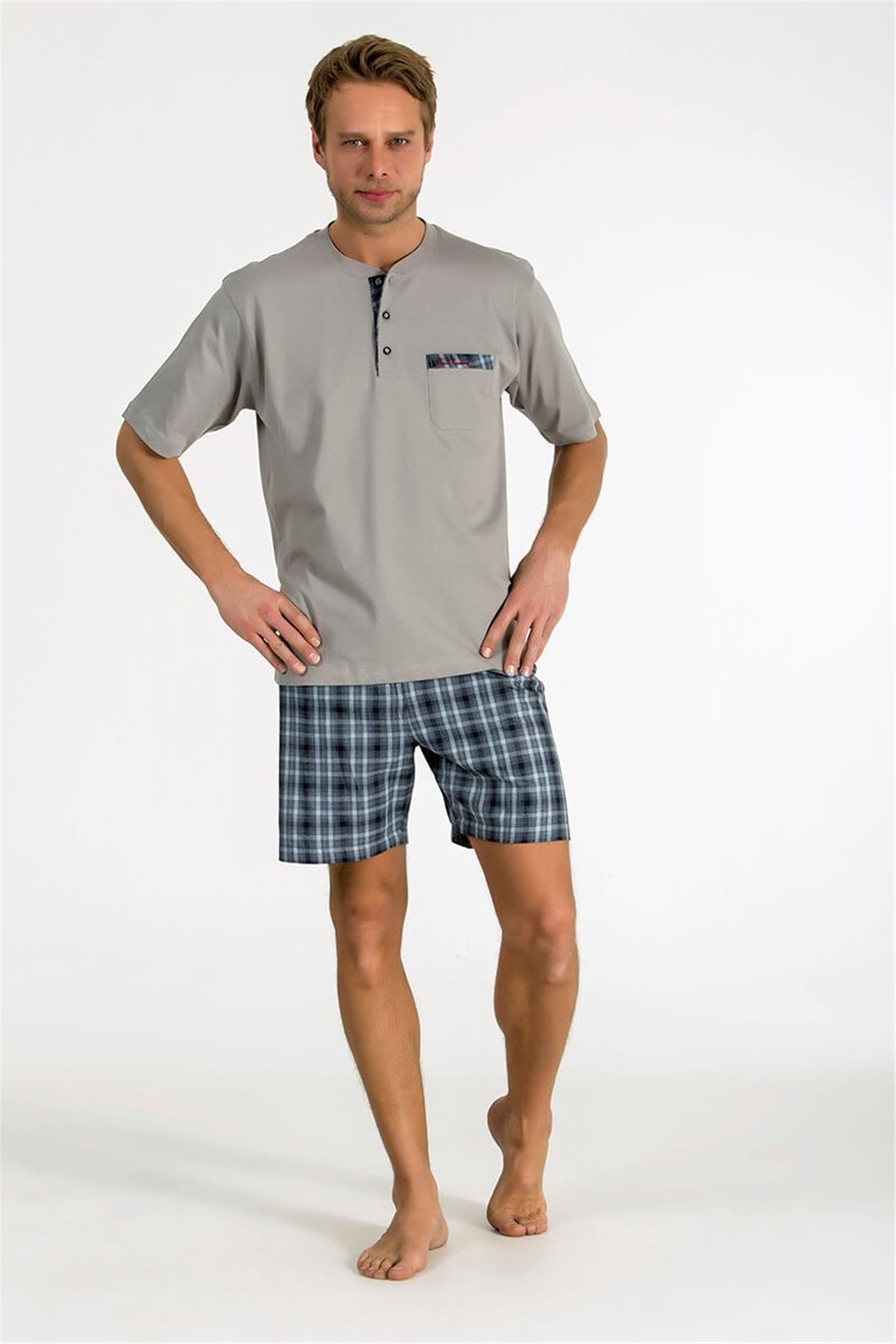 Erkek 3'lü Pijama Takımı Pierre Cardin 5397