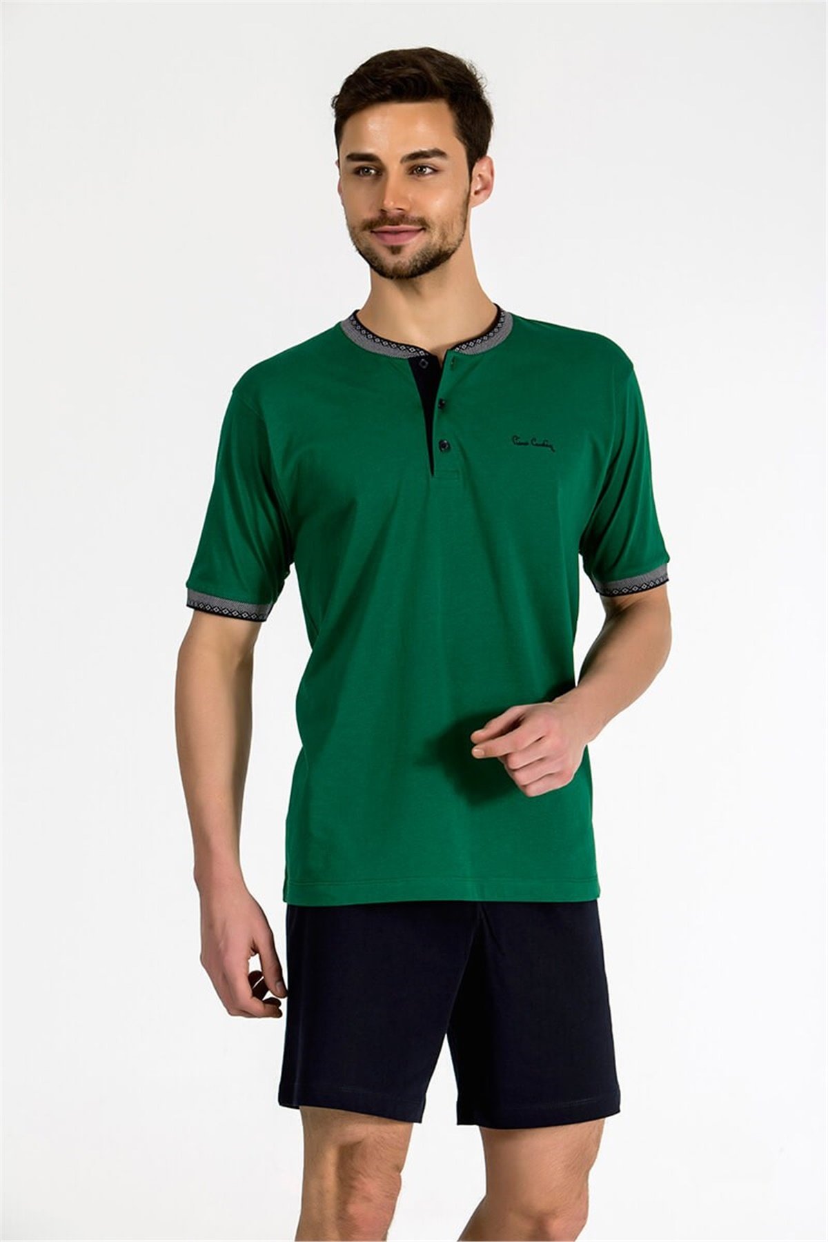 Erkek 3'lü Pijama Takımı Pierre Cardin 5394