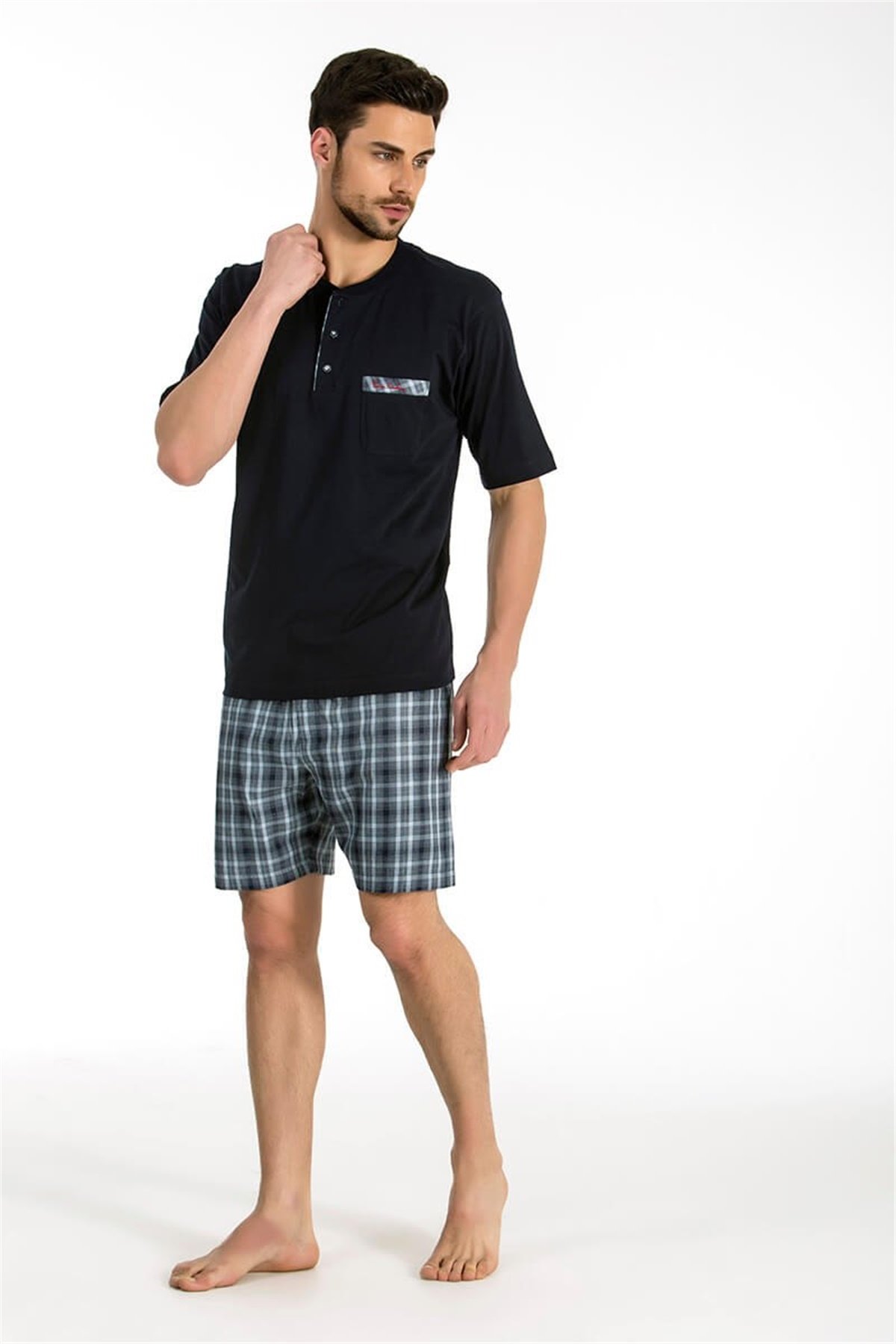 Erkek 3'lü Pijama Takımı Pierre Cardin 5397
