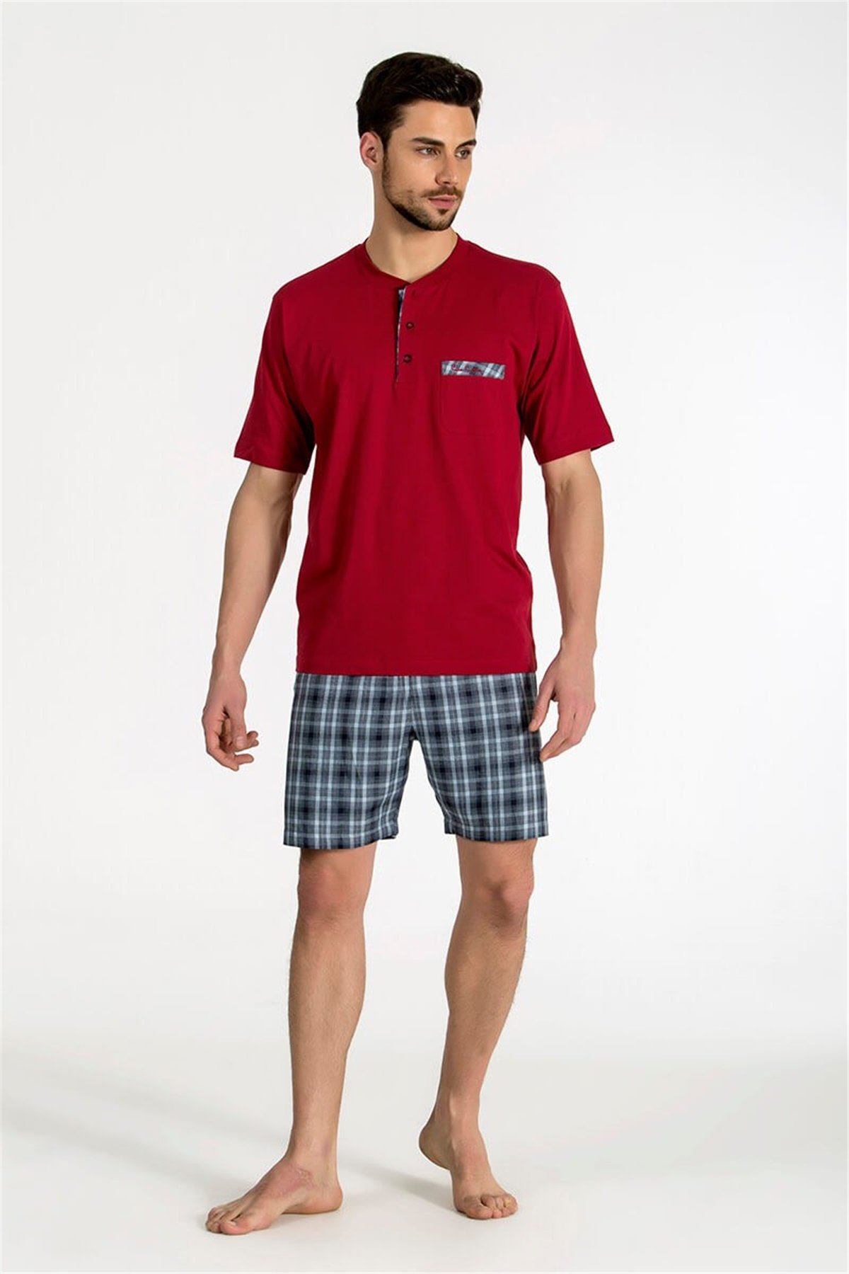 Erkek 3'lü Pijama Takımı Pierre Cardin 5397