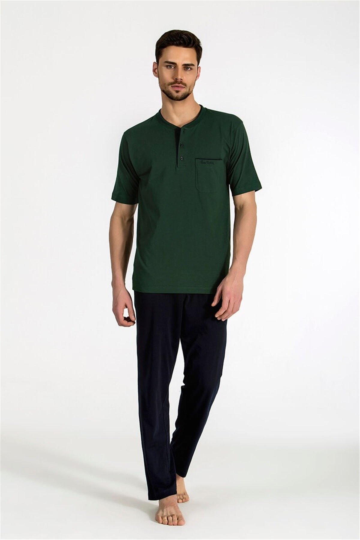 Erkek 3'lü Pijama Takımı Pierre Cardin 5370