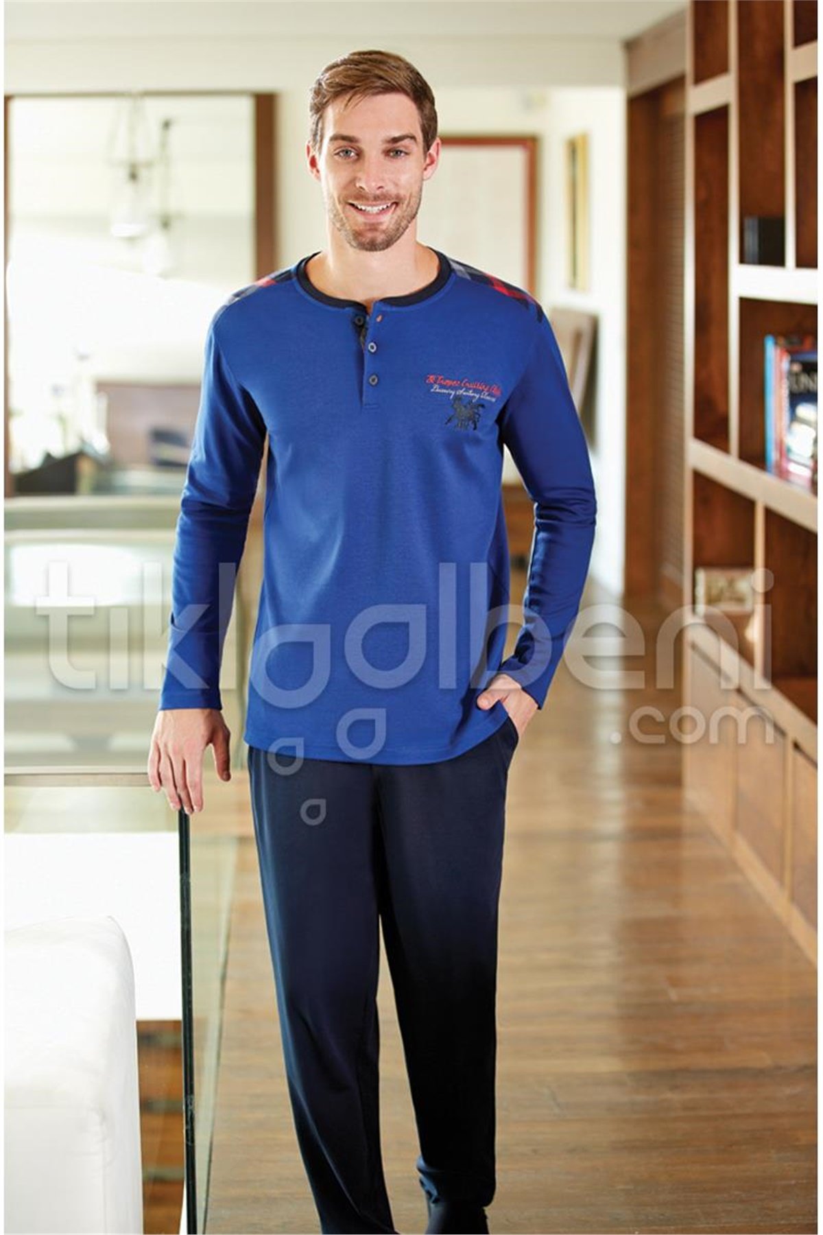Eros ESE 2220 O Patlı Int Pijama Takımı