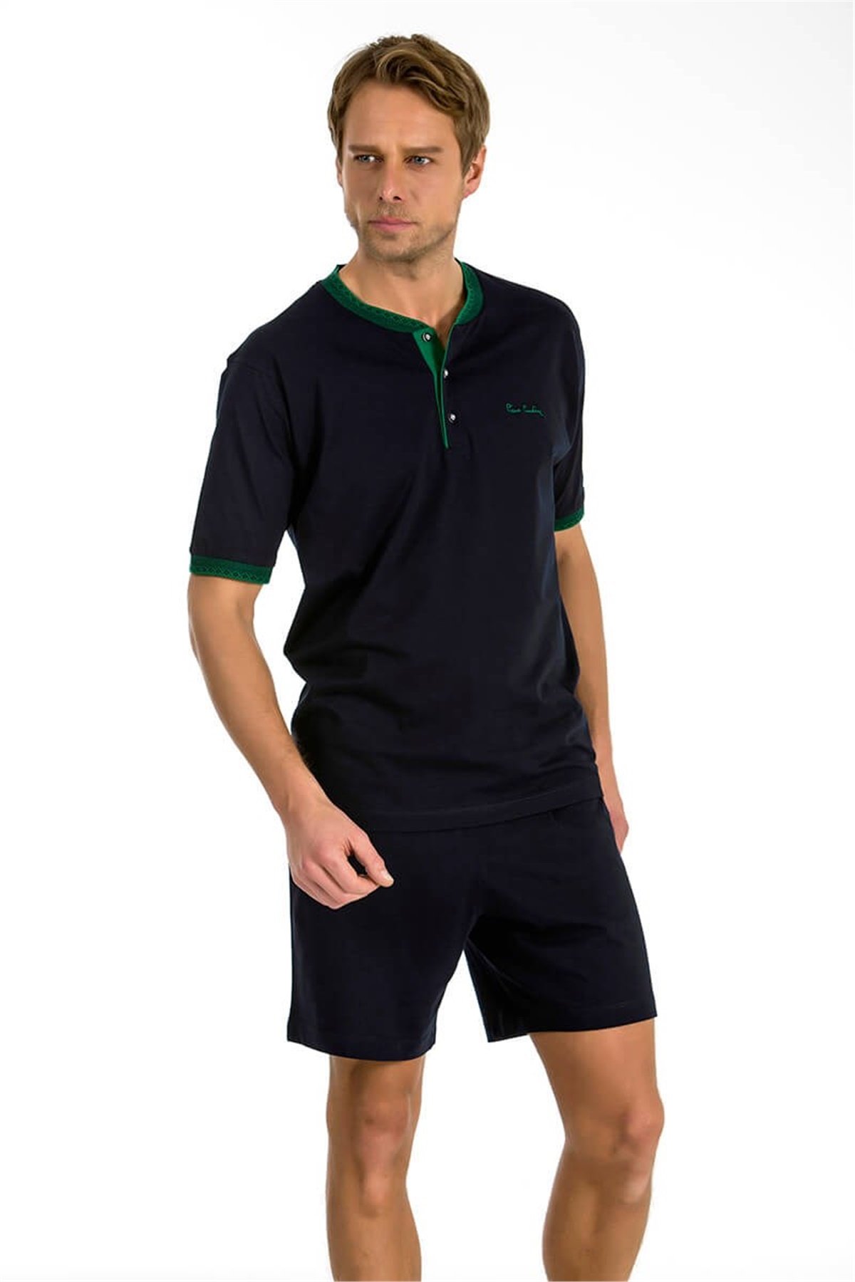 Erkek 3'lü Pijama Takımı Pierre Cardin 5394