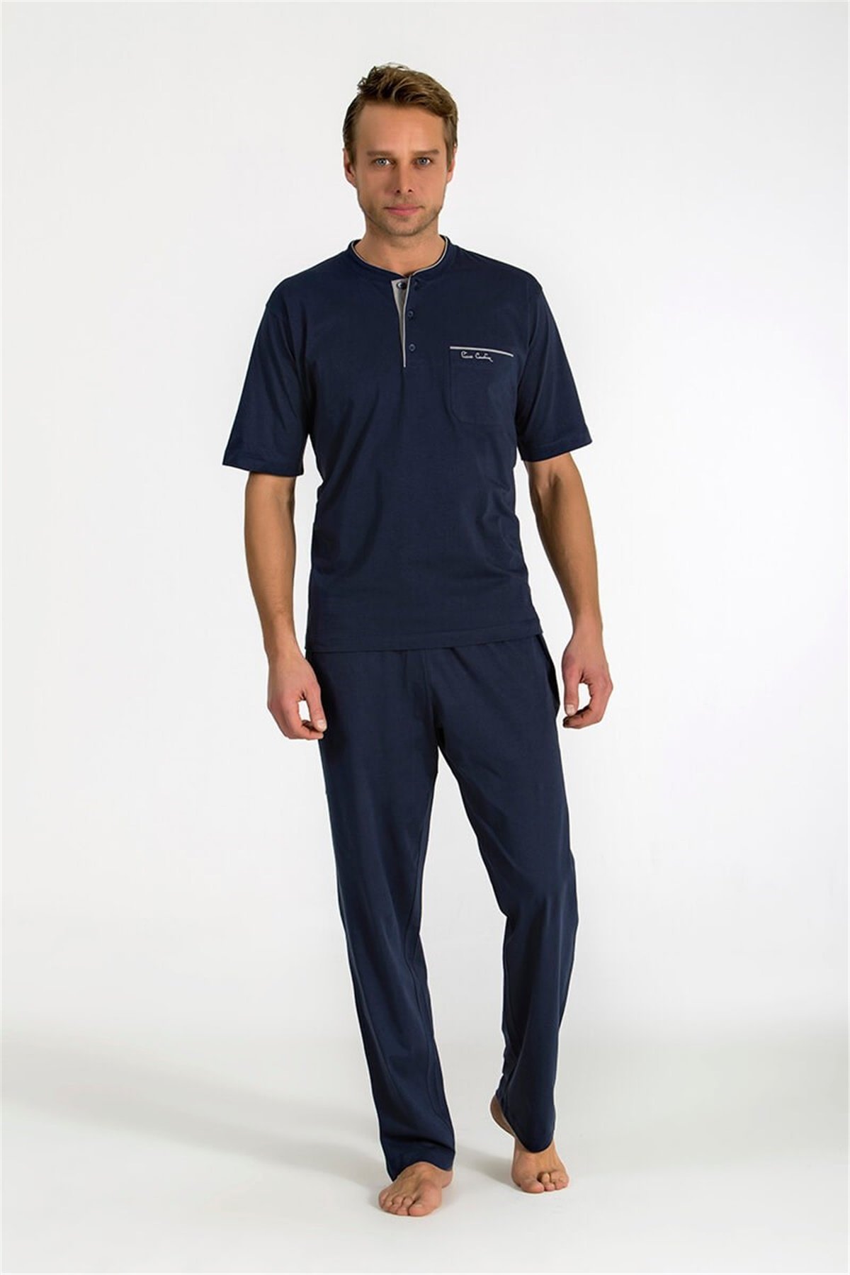 Erkek 3'lü Pijama Takımı Pierre Cardin 5370