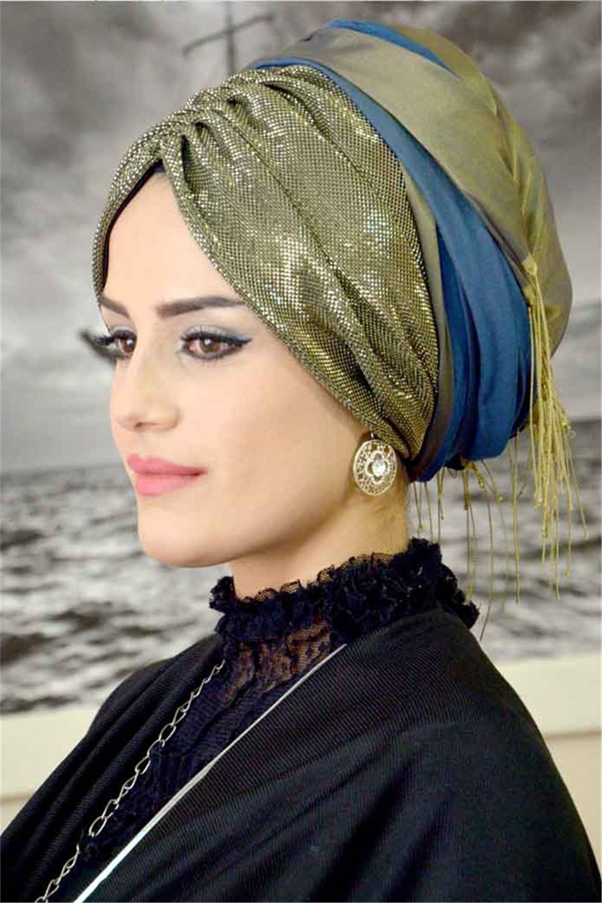 Bandana Haki Şal BND6036