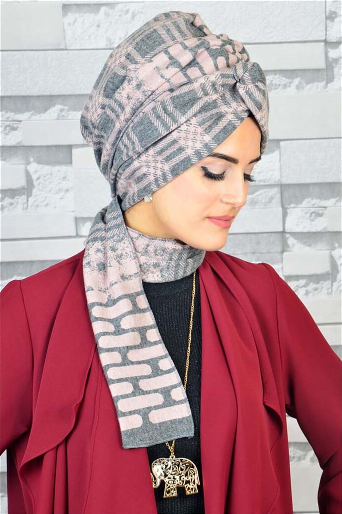 Bandana Pratik Bone Şal BN020