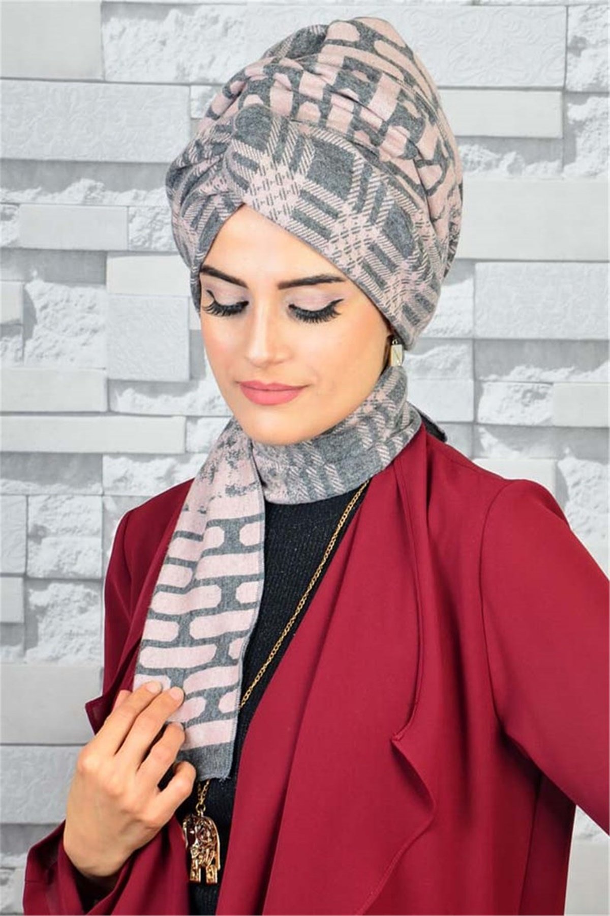 Bandana Pratik Bone Şal BN020