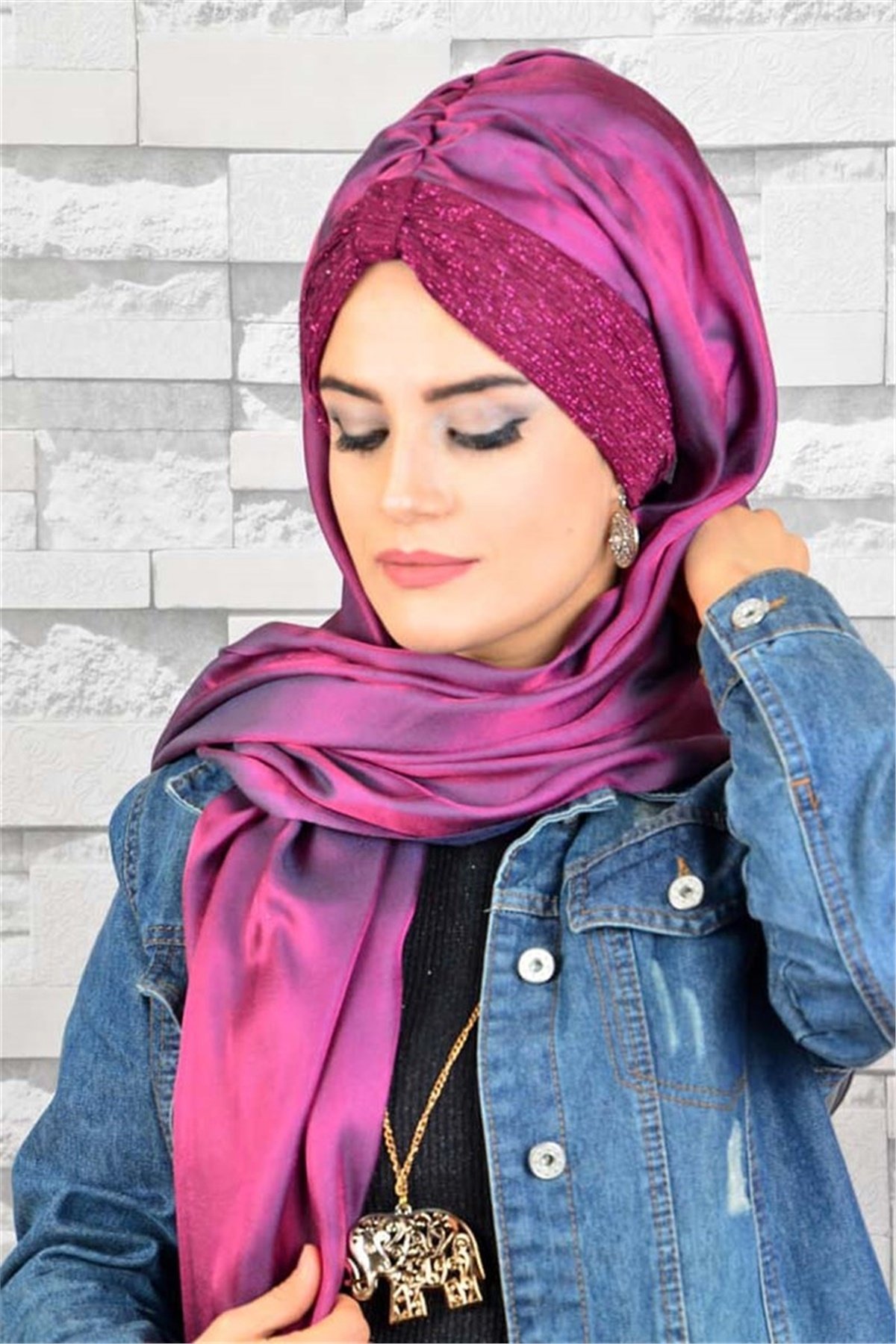 Hazır Eşarp, Bandana Pratik Hazır Şal BN089