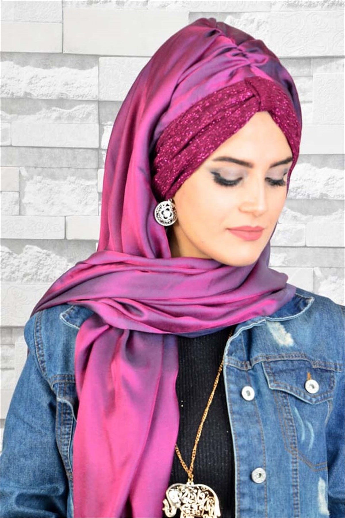 Hazır Eşarp, Bandana Pratik Hazır Şal BN089