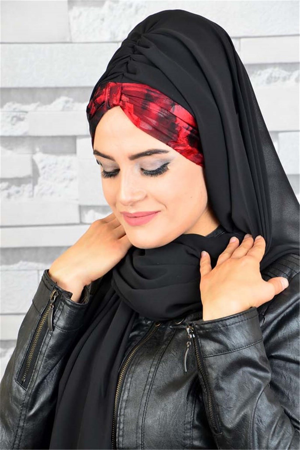 Bandana Pratik Hazır Şal BND061