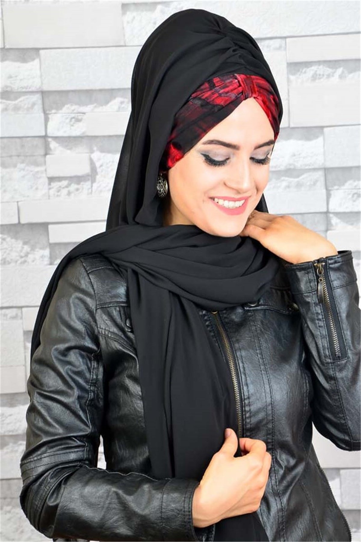 Bandana Pratik Hazır Şal BND061