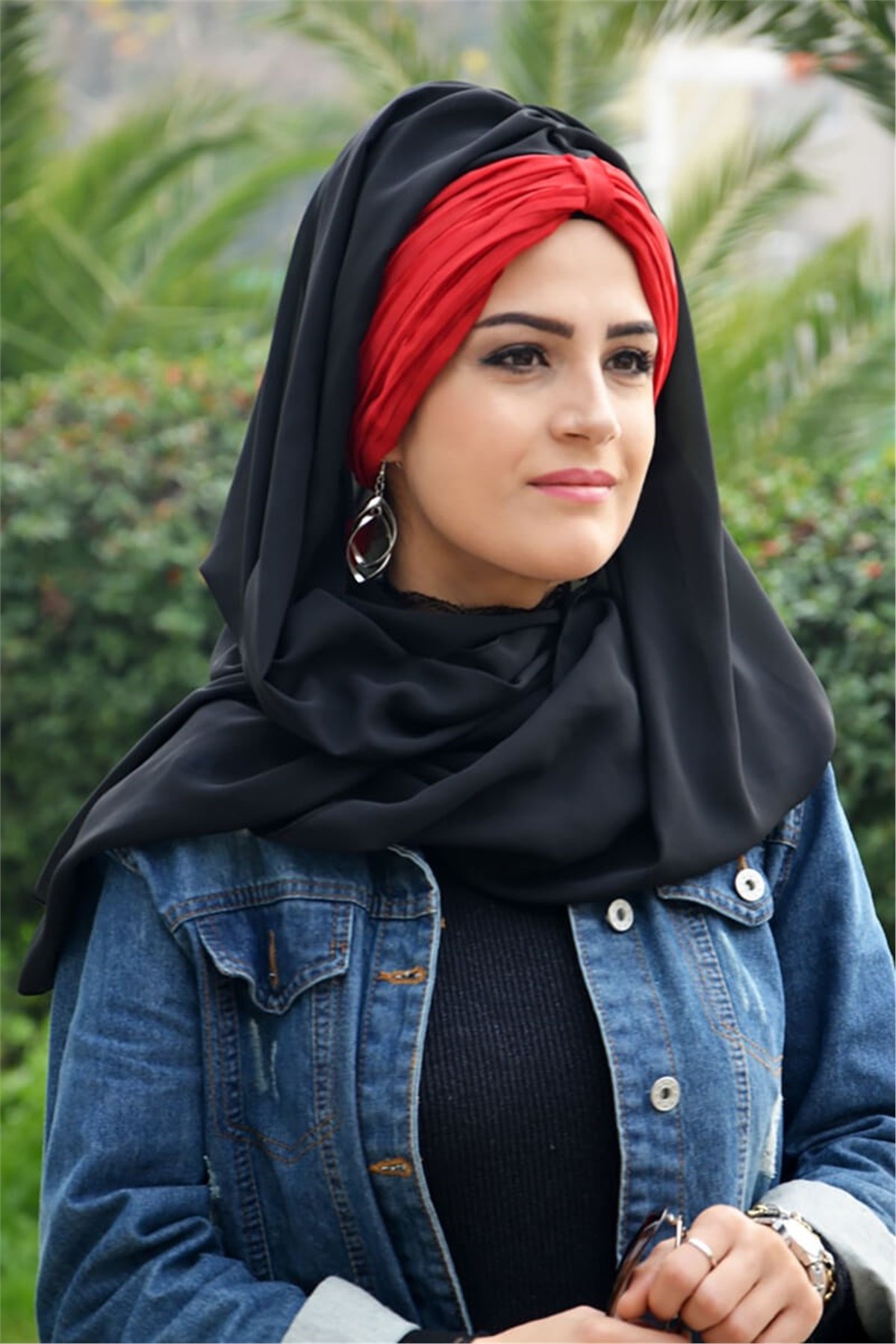 Bandana Pratik Hazır Şal Bone Şal BND058