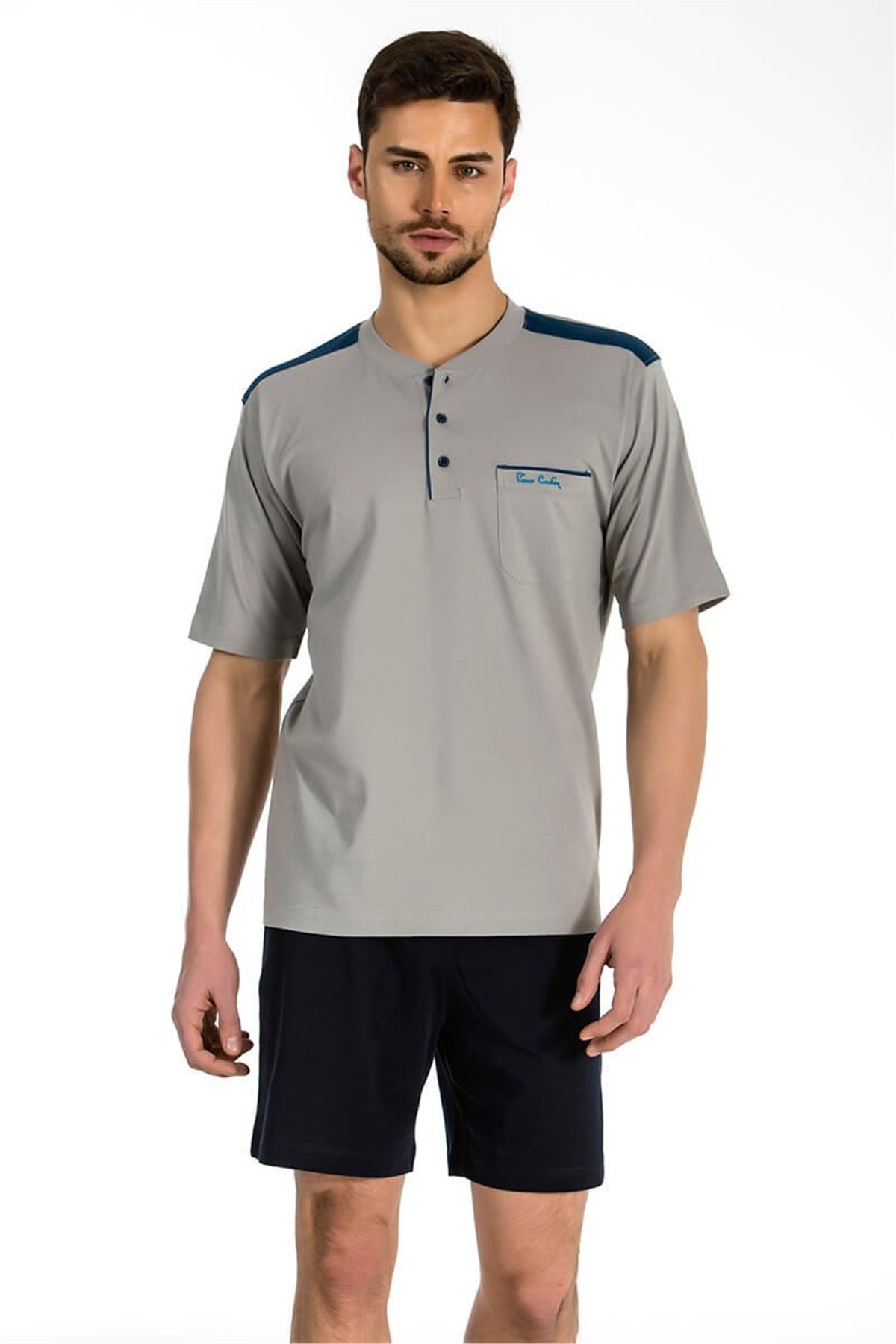 Erkek 3'lü Pijama Takımı Pierre Cardin 5395