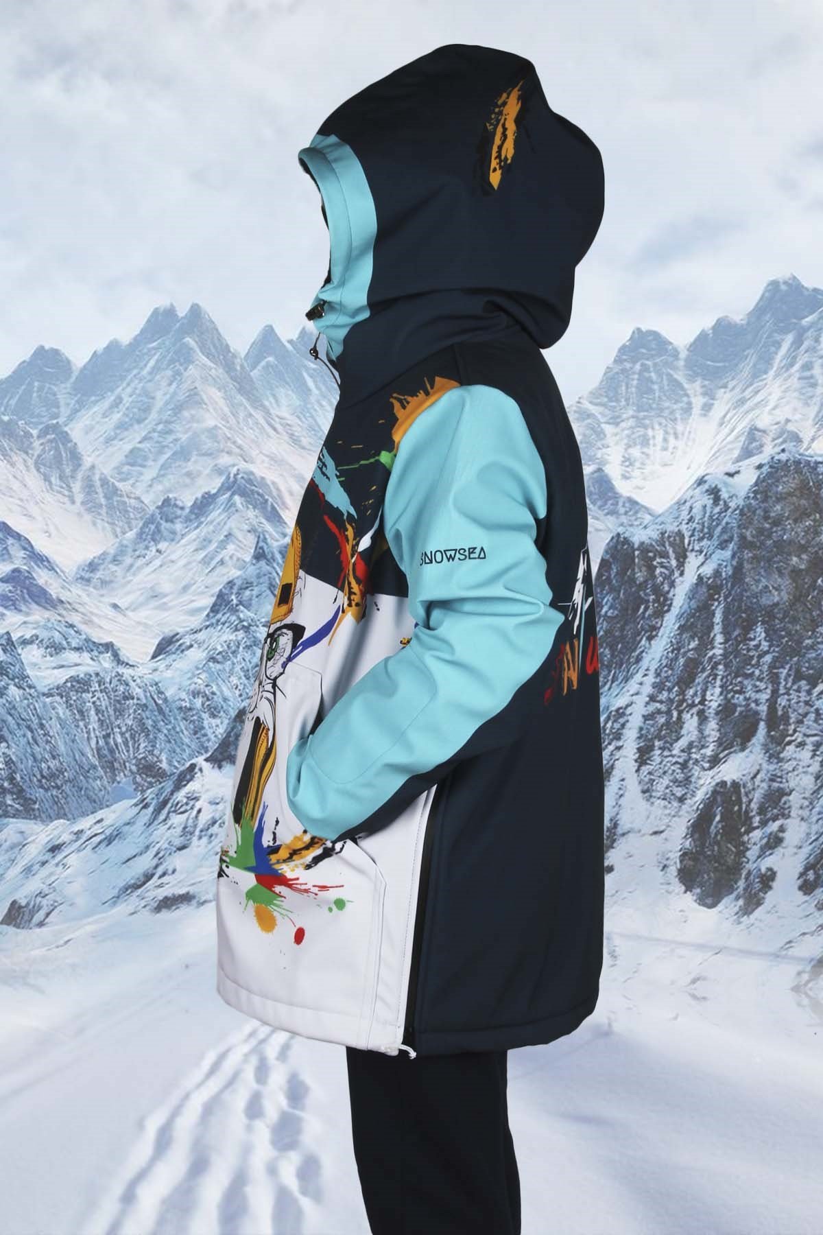 Cool Cat Erkek Çocuk Kayak Snowboard ve Kar Montu / Snowsea SS7751
