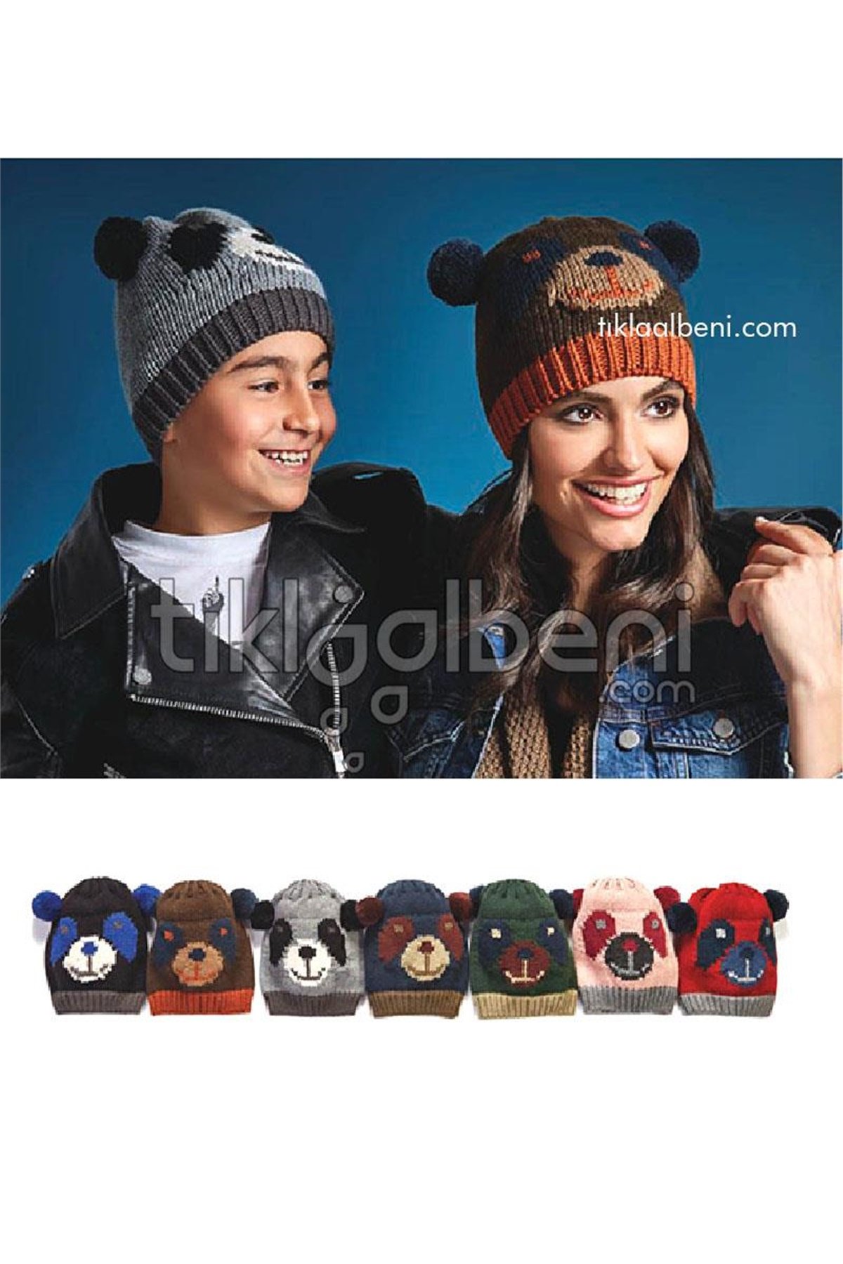 Gençlere öze Ponponlu Panda Bere
