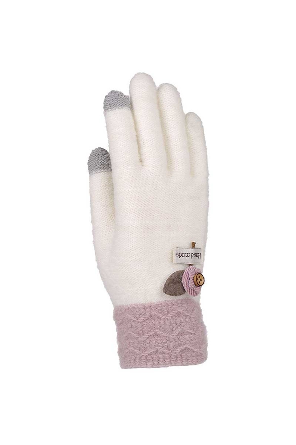 Dokunmatik Ekran Eldiven 84401-3 - Beyaz