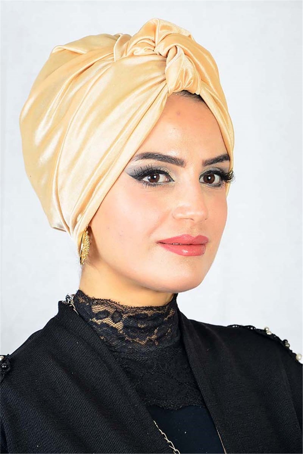Gold Brugulu Hazır Bone t13933