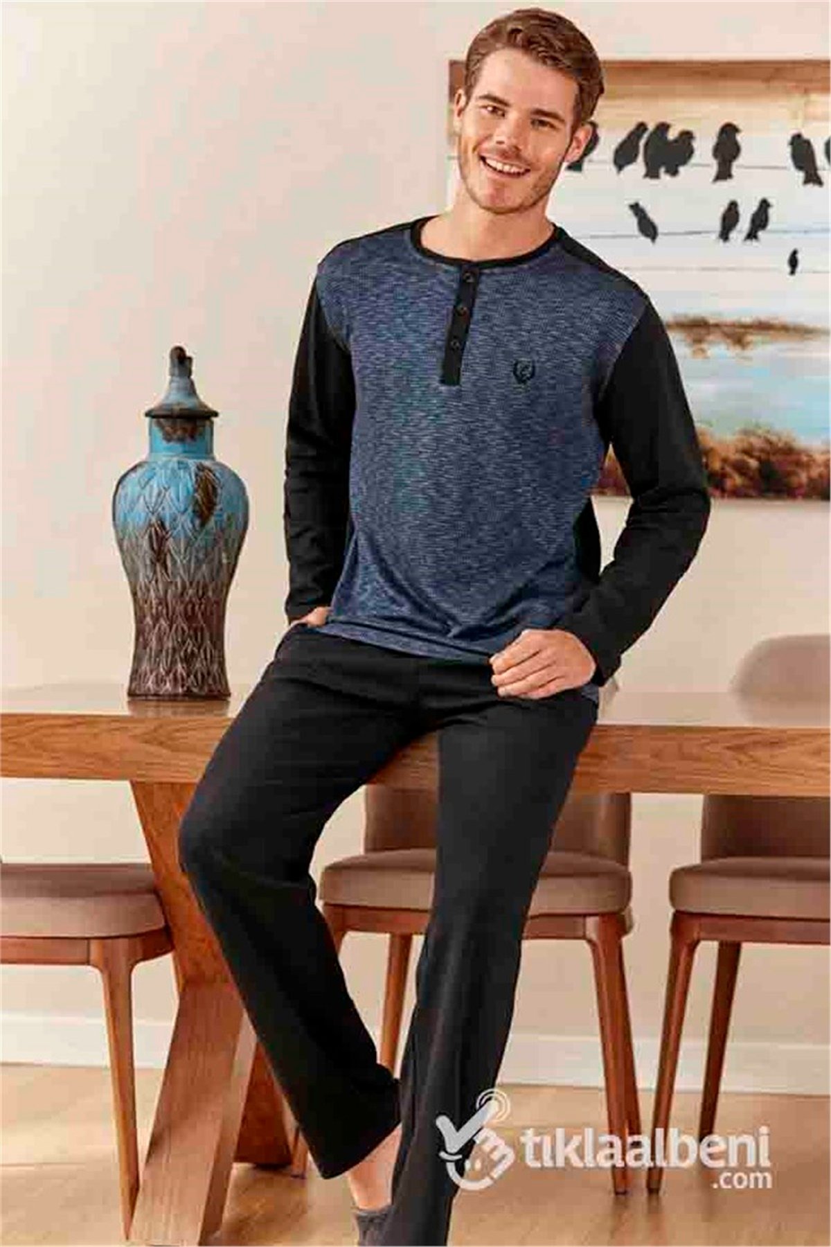 Eros Ese 20060 Erkek Pijama Takımı