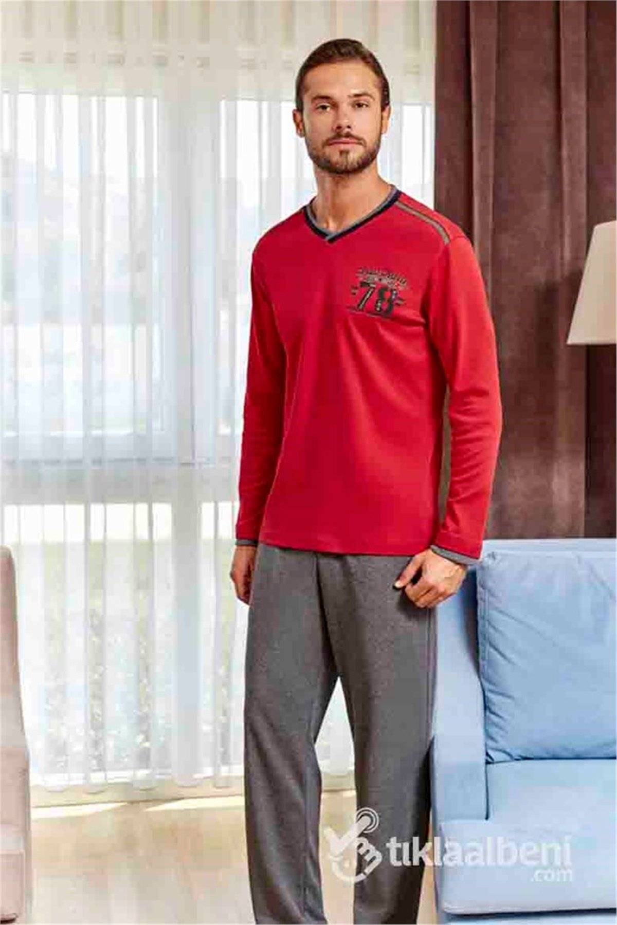 Eros Ese 20092 Erkek Pijama Takımı