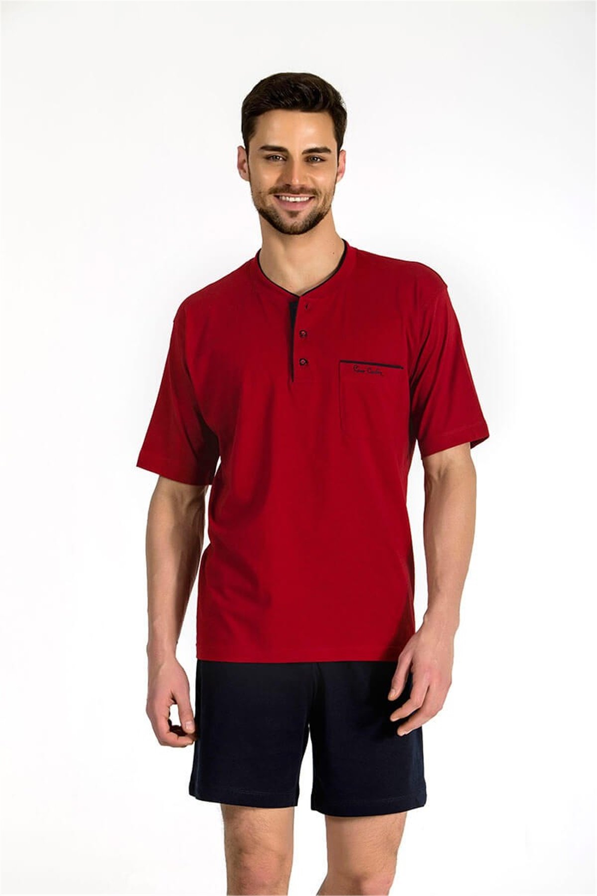 Erkek 3'lü Pijama Takımı Pierre Cardin 5370