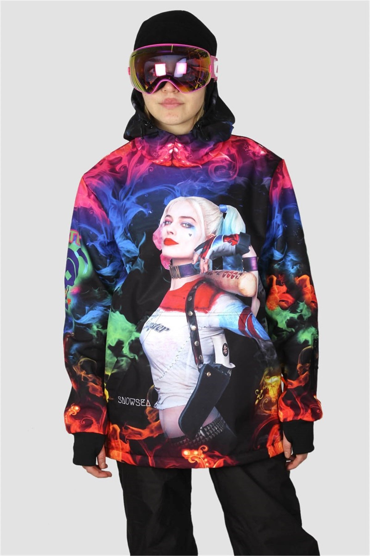 Fiery Harley Quinn 10K Kayak ve Snowboard Montu