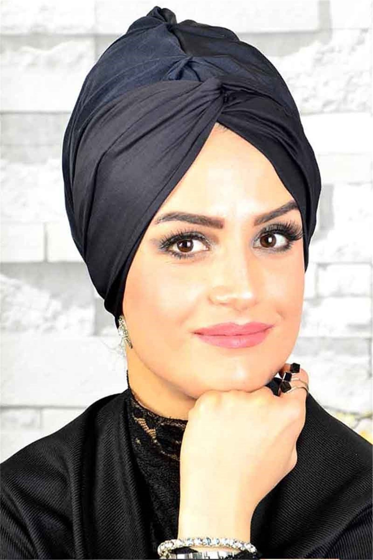 Haşema Bonesi, Lacivert Tesettür Deniz Bonesi dnz1009