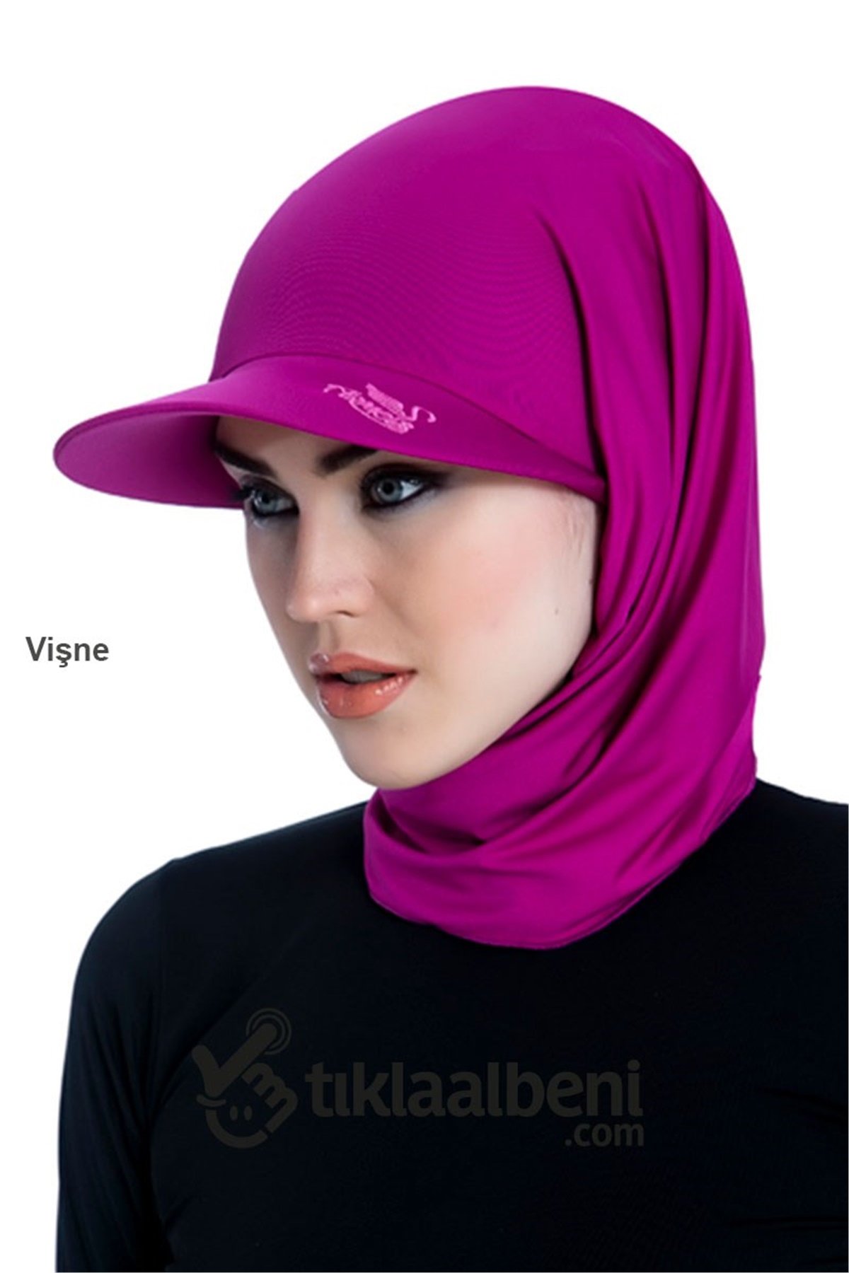 Haşema Bonesi, Plaj Şapkası 227999 - Vişne