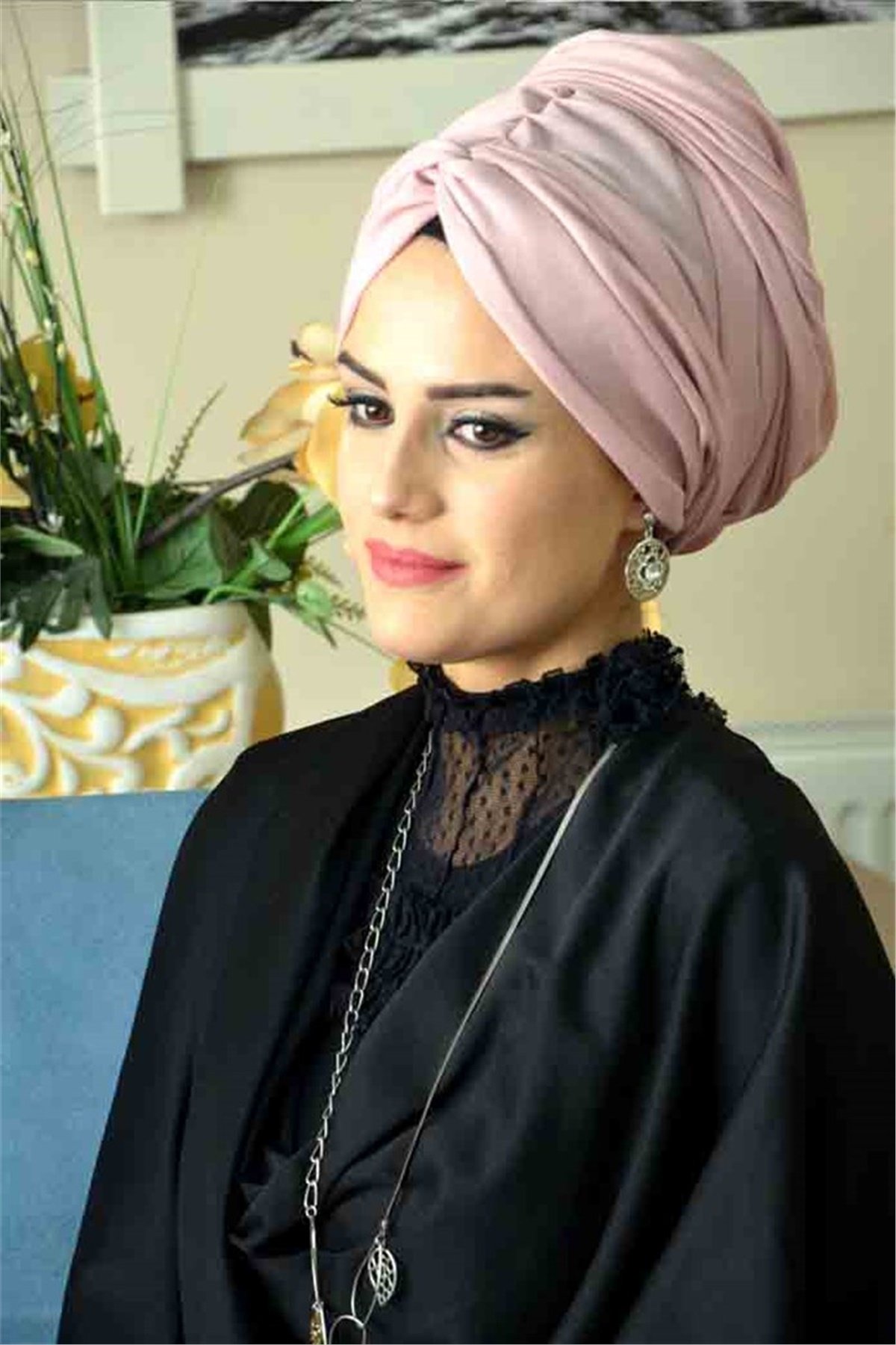 Hazır Şal Pudra Burgu Bone bnd3016