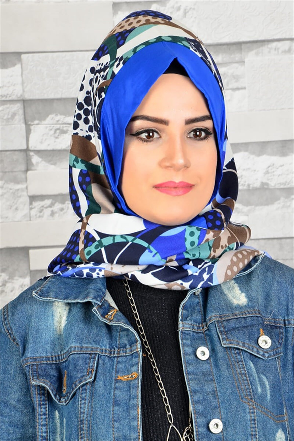 Hazır Türban, Büzgülü Bandana Pratik Bone Şal EASY1099