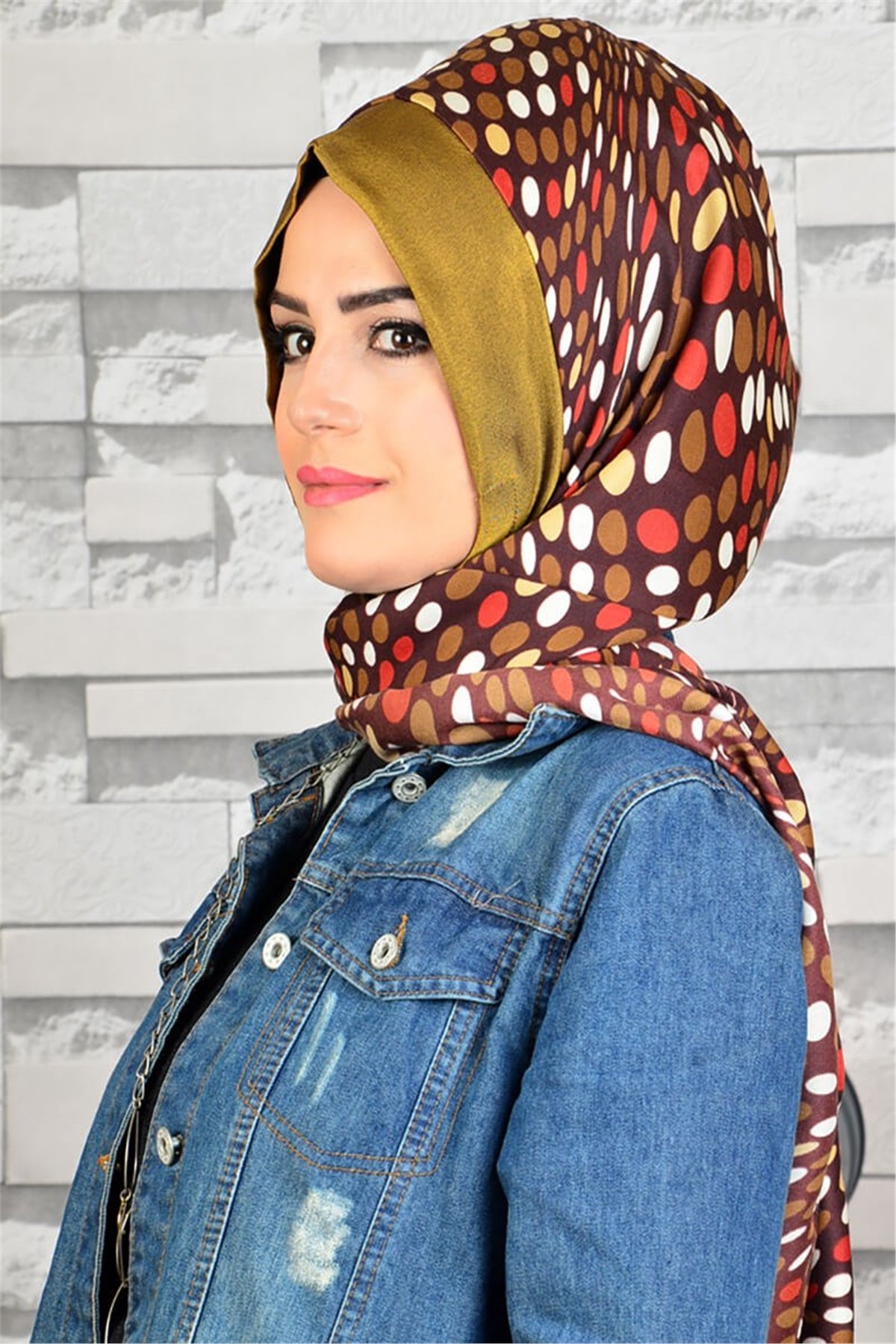 Hazır Türban, Ful Pratik Mıknatıslı Pratik Şal EASY1120