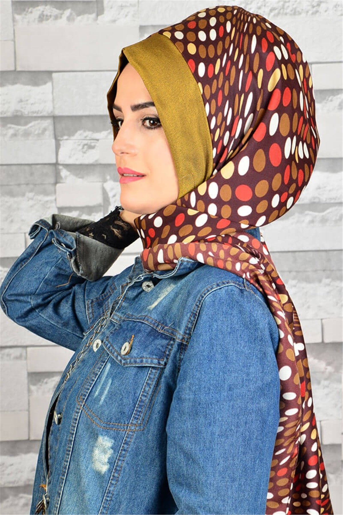 Hazır Türban, Ful Pratik Mıknatıslı Pratik Şal EASY1120
