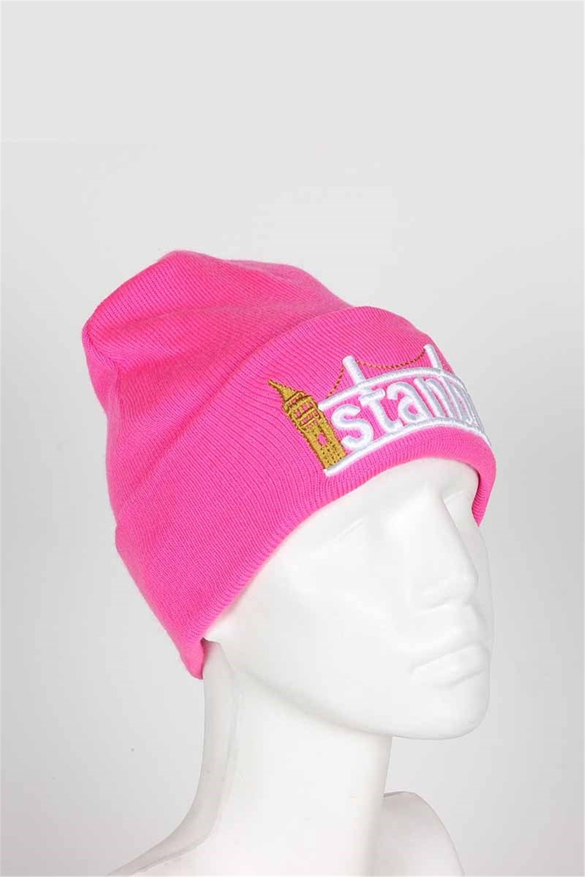 İstanbul Erkek Bere YB707  - Pembe