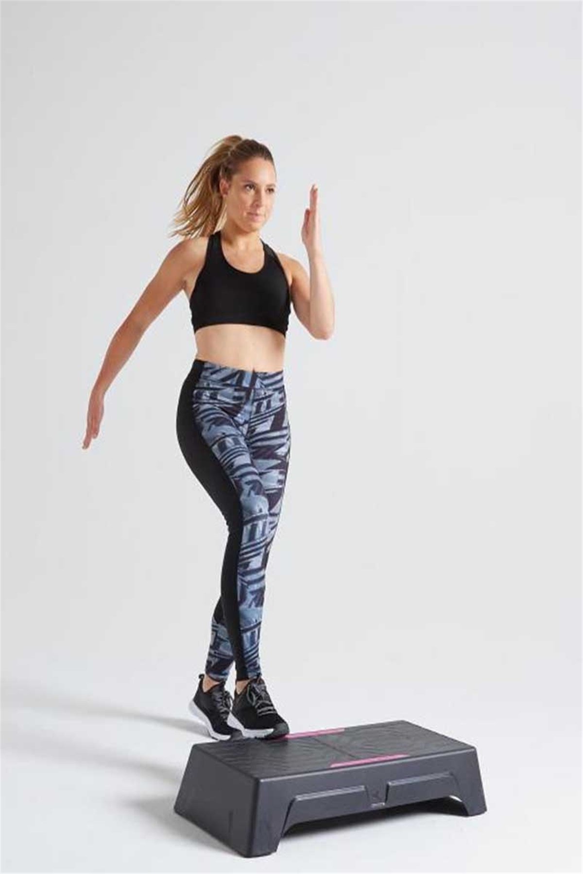 Kadın Fitness Tayt, Gri Koşu Taytı 8544206
