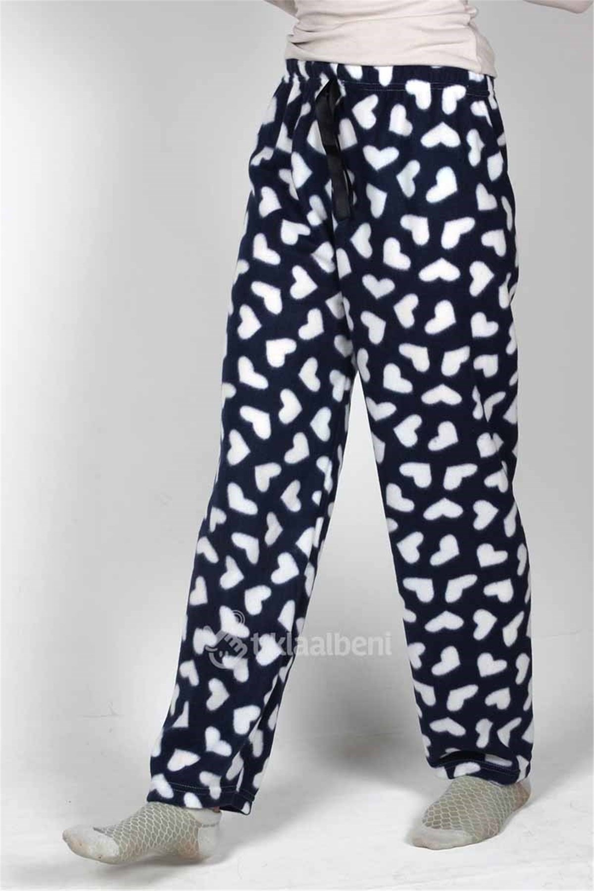 Kalpli Kadın Polar Pijama Altı PL-202