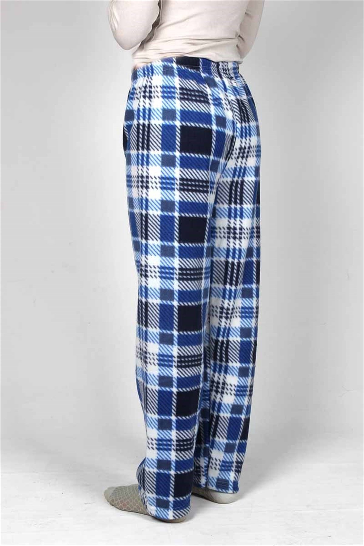 Kareli Kadın Pijama Gecelik Altı PL-201