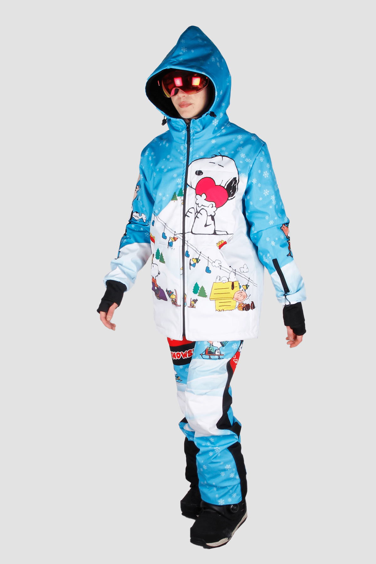 Karlar Üstünde Drops Snowboard Montu / Snowsea SS9031-1