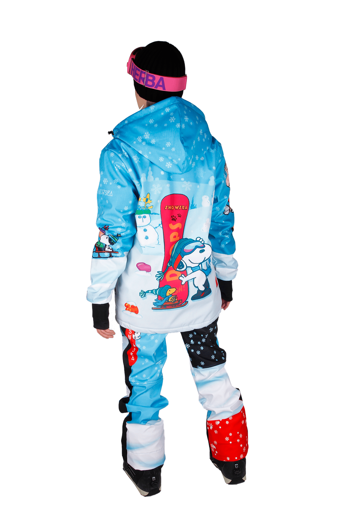 Karlar Üstünde Drops Snowboard Montu / Snowsea SS9031-1